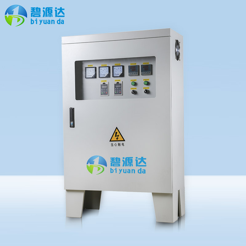 碧源达 2 位 80kW 电磁加热器水冷组合柜产品图